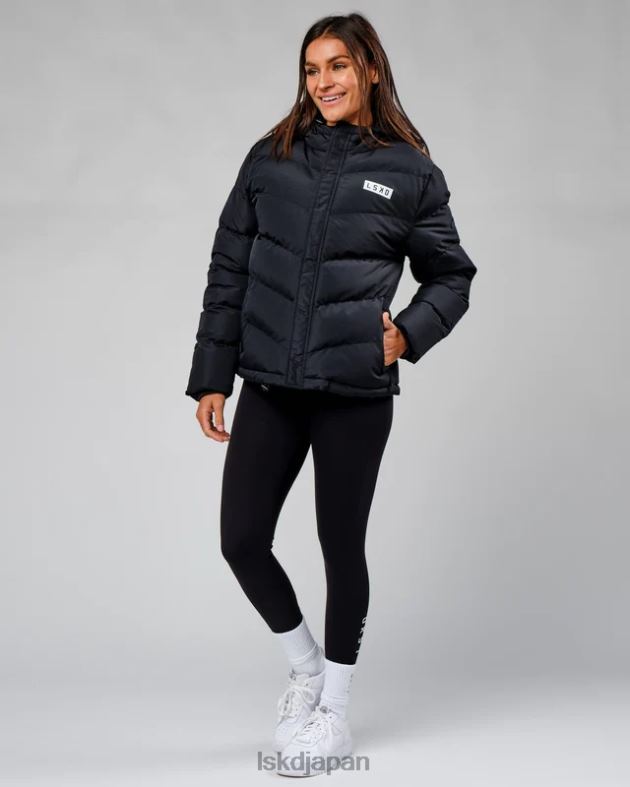 ロースト パファー ジャケット 23 - ブラック LSKD 女性 衣服 082HP469