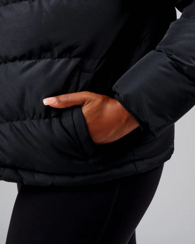 ロースト パファー ジャケット 23 - ブラック LSKD 女性 衣服 082HP469