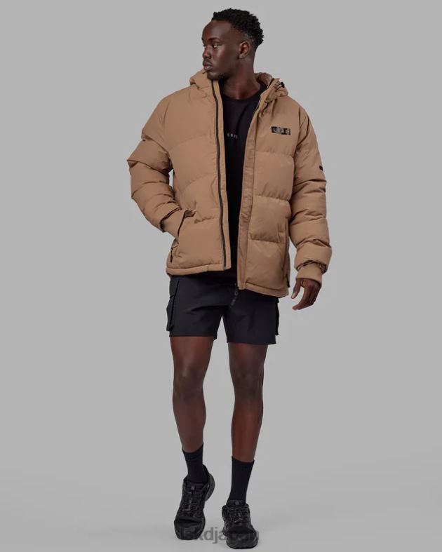 ロースト パファー ジャケット オーバーサイズ 23 - ロー アンバー LSKD ユニセックス 衣服 082HP486