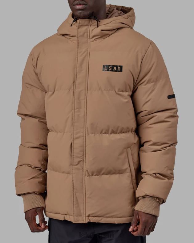 ロースト パファー ジャケット オーバーサイズ 23 - ロー アンバー LSKD ユニセックス 衣服 082HP486