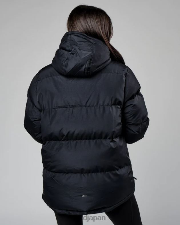 ロースト パファー ジャケット オーバーサイズ 23 - ブラック LSKD ユニセックス 衣服 082HP497