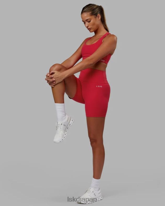 ベース 2.0 ミッドレングス ショート - スカーレット LSKD 女性 衣服 082HP662