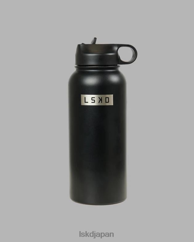 ハイドロスフィア 32オンス断熱メタルボトル - ブラックブラック LSKD ユニセックス アクセサリー 082HP912
