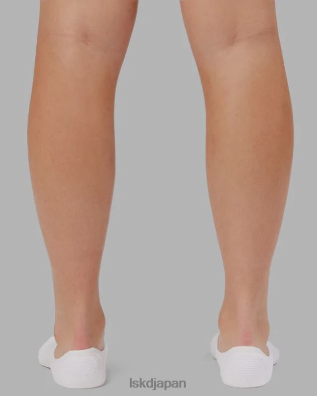 パフォーマンス ノーショー 3 パック ソックス - ホワイト LSKD ユニセックス アクセサリー 082HP861