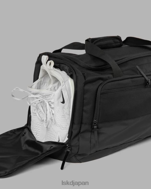 レップ ダッフル バッグ 50L - ブラック - コーンフラワー ブルー LSKD ユニセックス アクセサリー 082HP888