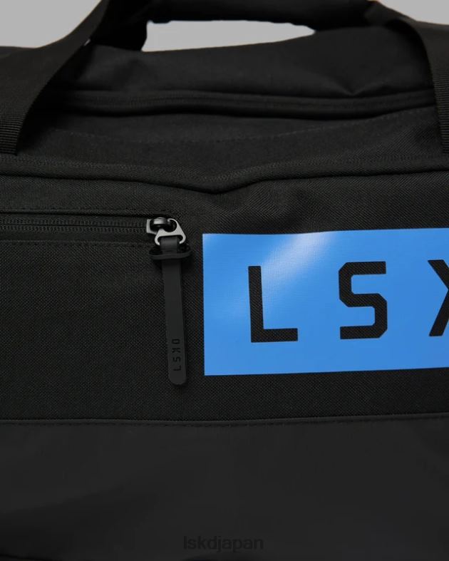 レップ ダッフル バッグ 50L - ブラック - コーンフラワー ブルー LSKD ユニセックス アクセサリー 082HP888