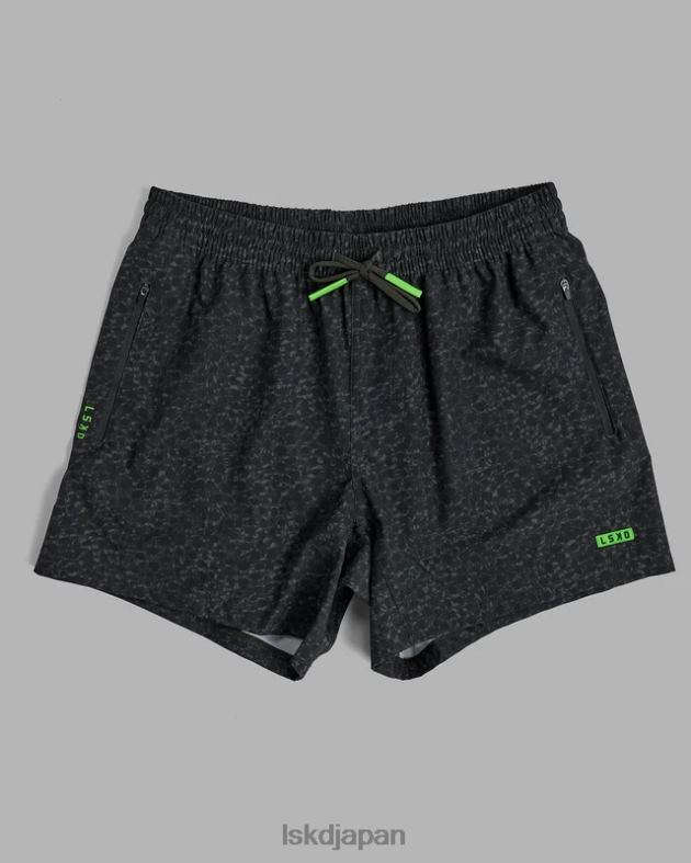 レップ 5 インチ パフォーマンス ショート - ジャングル スポット プリント LSKD 男性 衣服 082HP1076