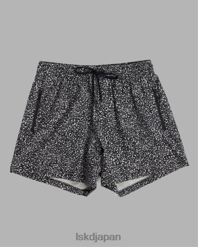 レップ 5 インチ パフォーマンス ショート - 斑点のあるブラック合金 LSKD 男性 衣服 082HP1105
