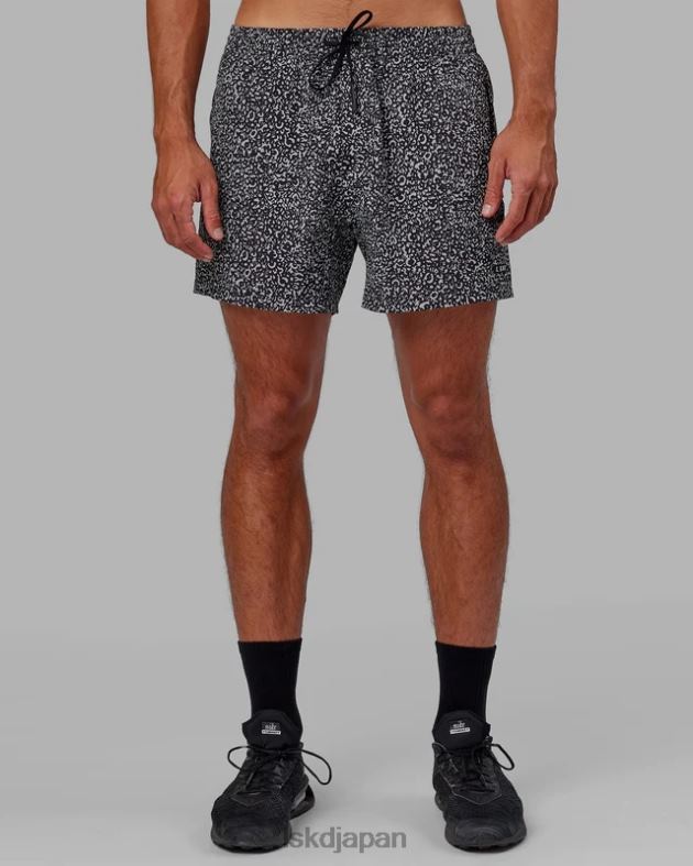 レップ 5 インチ パフォーマンス ショート - 斑点のあるブラック合金 LSKD 男性 衣服 082HP1105