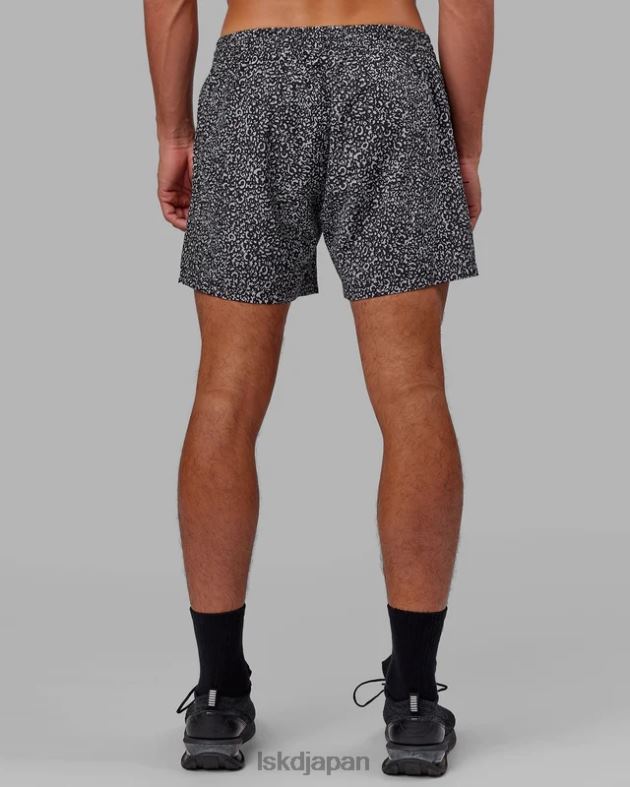 レップ 5 インチ パフォーマンス ショート - 斑点のあるブラック合金 LSKD 男性 衣服 082HP1105