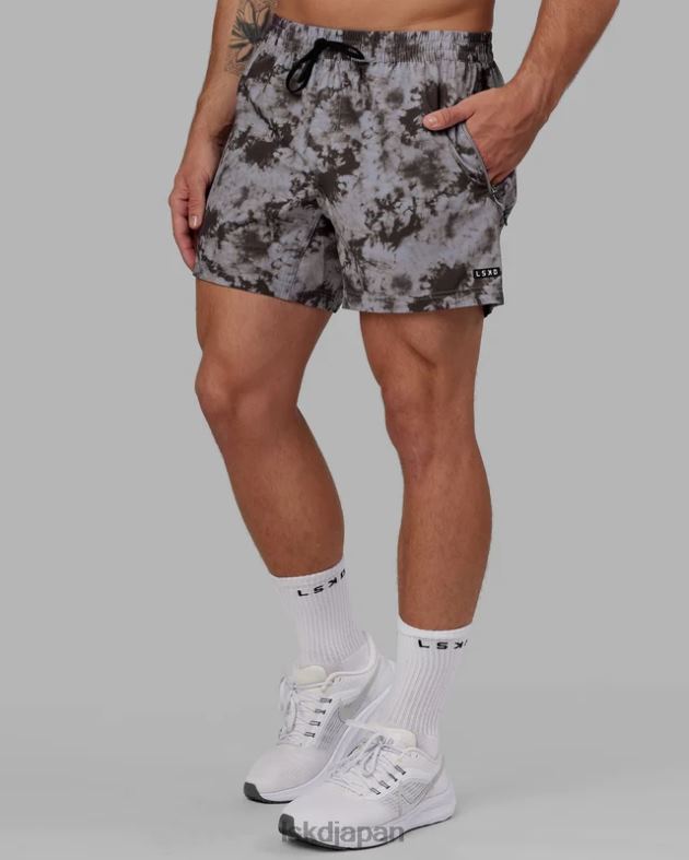 レップ 5 インチ パフォーマンス ショート - アスファルト タイダイ LSKD 男性 衣服 082HP1111