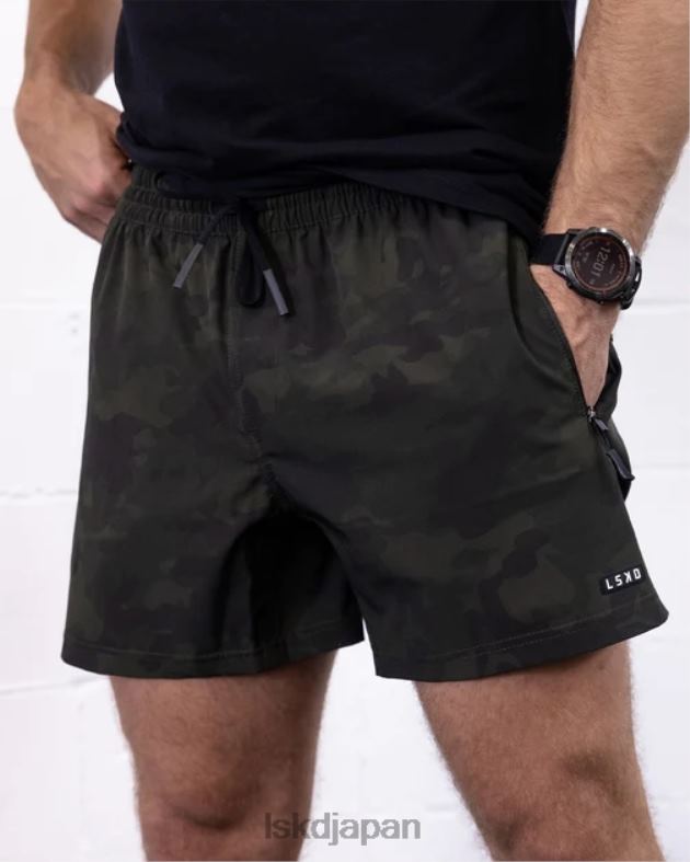 レップ 5 インチ パフォーマンス ショート - ダークオリーブ カモフラージュ LSKD 男性 衣服 082HP1121