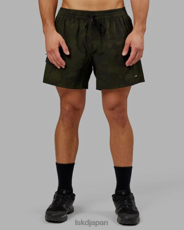 レップ 5 インチ パフォーマンス ショート - ダークオリーブ カモフラージュ LSKD 男性 衣服 082HP1121