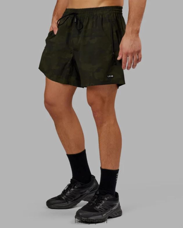 レップ 5 インチ パフォーマンス ショート - ダークオリーブ カモフラージュ LSKD 男性 衣服 082HP1121