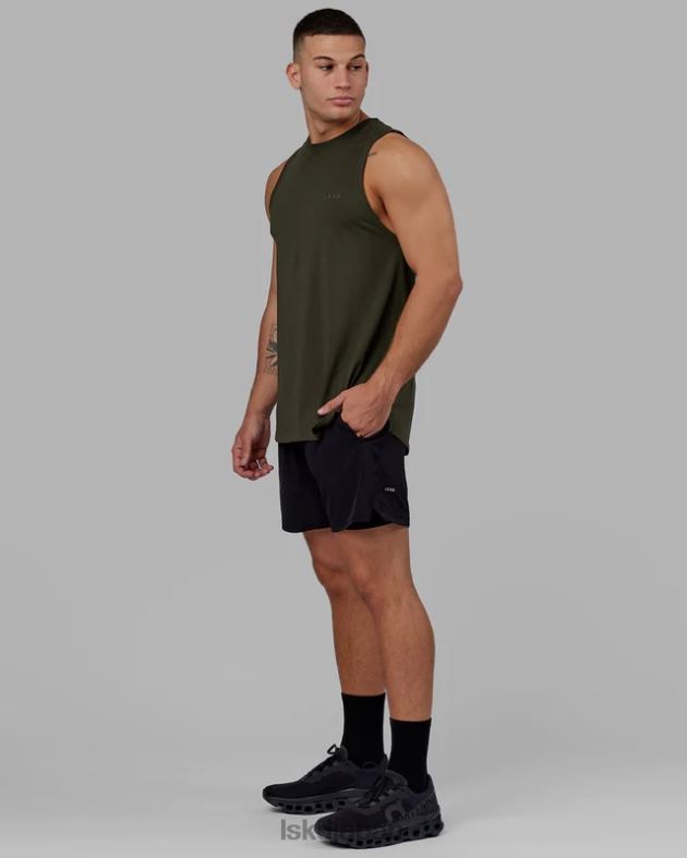 チャレンジャー 6 インチ裏地付きパフォーマンス ショート - ブラック LSKD 男性 衣服 082HP1062