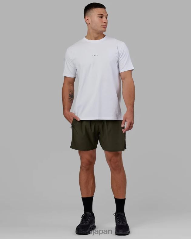 チャレンジャー 6 インチ裏地付きパフォーマンス ショート - 森の夜 LSKD 男性 衣服 082HP1067