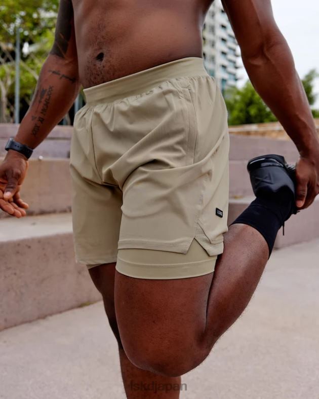 チャレンジャー 6 インチ裏地付きパフォーマンスショーツ - ローレルオーク LSKD 男性 衣服 082HP1074