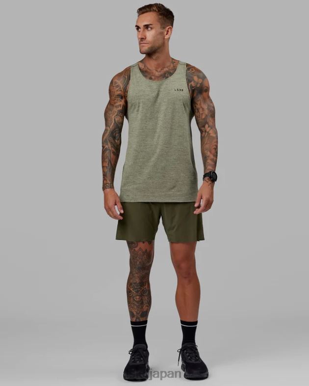 ウルトラエア 6 インチ裏地付きパフォーマンス ショート - 森の夜 LSKD 男性 衣服 082HP1081