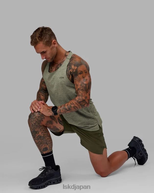 ウルトラエア 6 インチ裏地付きパフォーマンス ショート - 森の夜 LSKD 男性 衣服 082HP1081