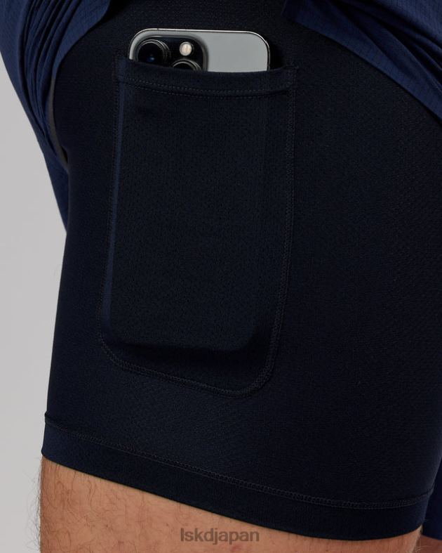 ウルトラエア 6 インチ裏地付きパフォーマンス ショーツ - ネイビー LSKD 男性 衣服 082HP1098