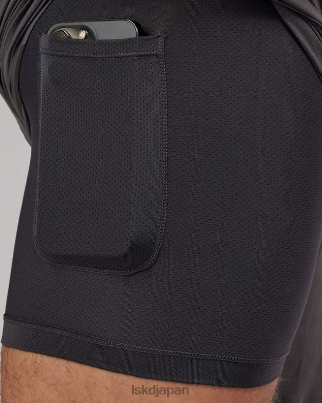 ウルトラエア 6 インチ 裏地付きパフォーマンス ショート - アスファルト LSKD 男性 衣服 082HP1100