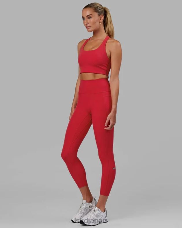 フュージョン 7/8 レギンス - スカーレット LSKD 女性 衣服 082HP631