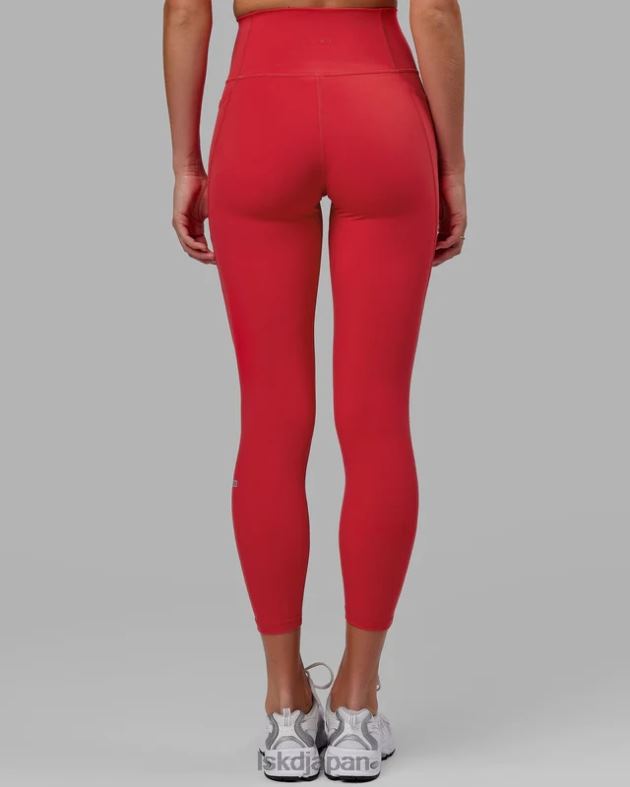 フュージョン 7/8 レギンス - スカーレット LSKD 女性 衣服 082HP631