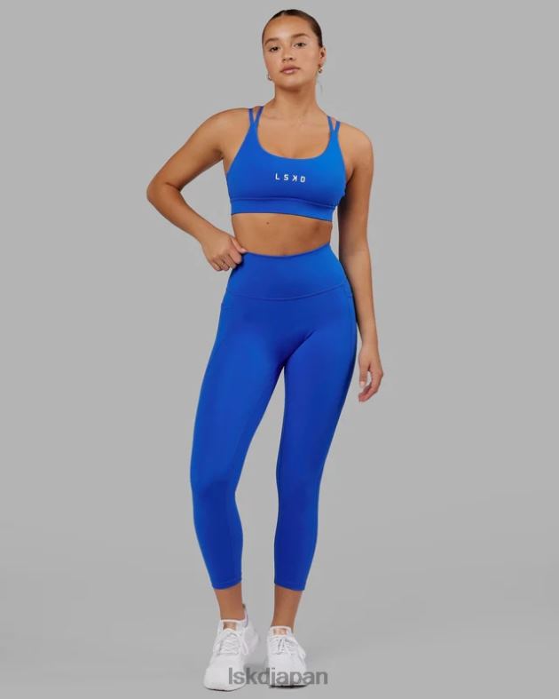 フュージョン 7/8 レギンス - ストロングブルー LSKD 女性 衣服 082HP650