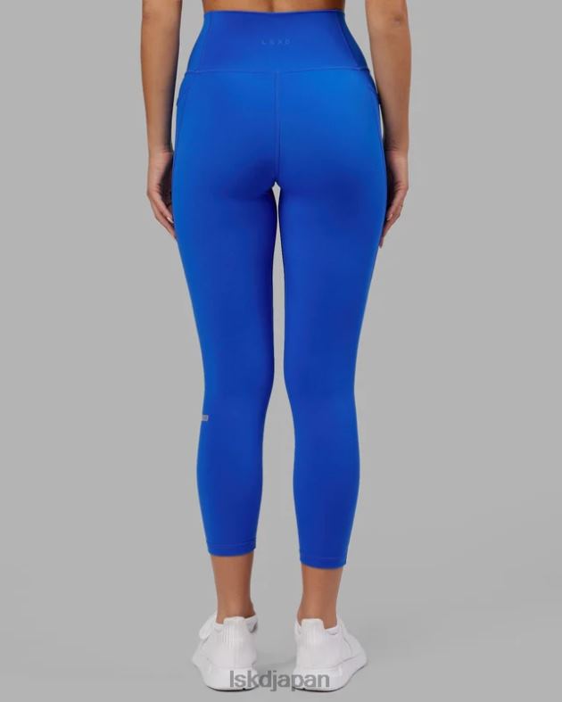 フュージョン 7/8 レギンス - ストロングブルー LSKD 女性 衣服 082HP650