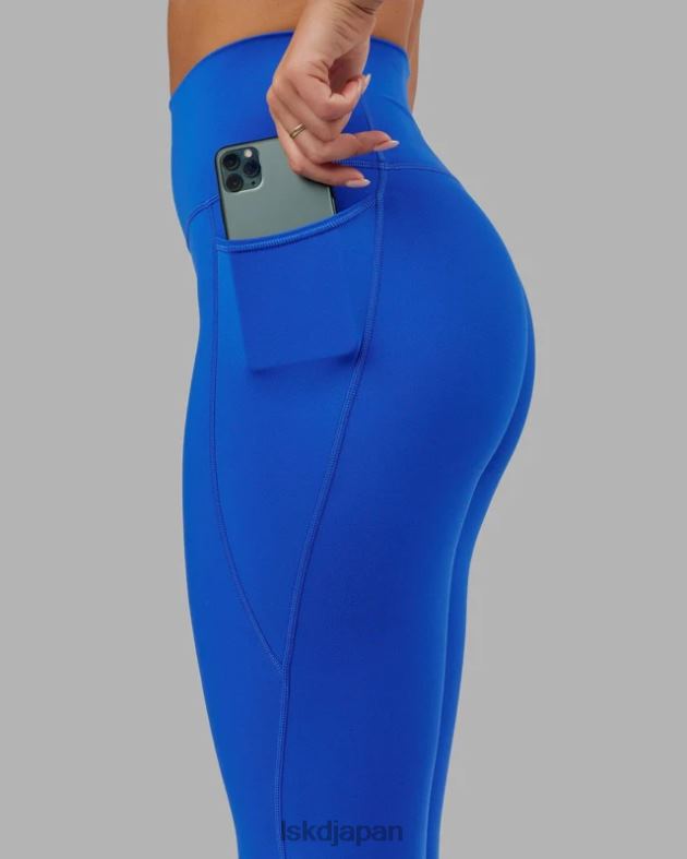 フュージョン 7/8 レギンス - ストロングブルー LSKD 女性 衣服 082HP650