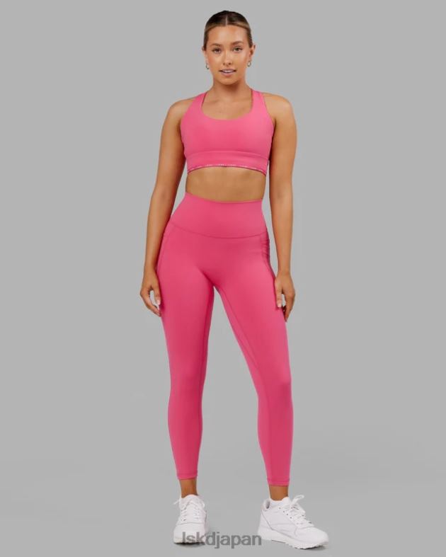 フュージョン 7/8 レギンス - フラミンゴ LSKD 女性 衣服 082HP657