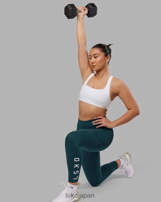 レップ 7/8 レギンス - ディープティール LSKD 女性 衣服 082HP719