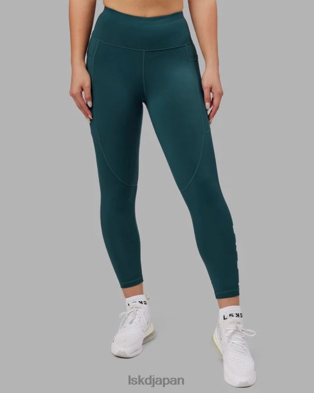 レップ 7/8 レギンス - ディープティール LSKD 女性 衣服 082HP719