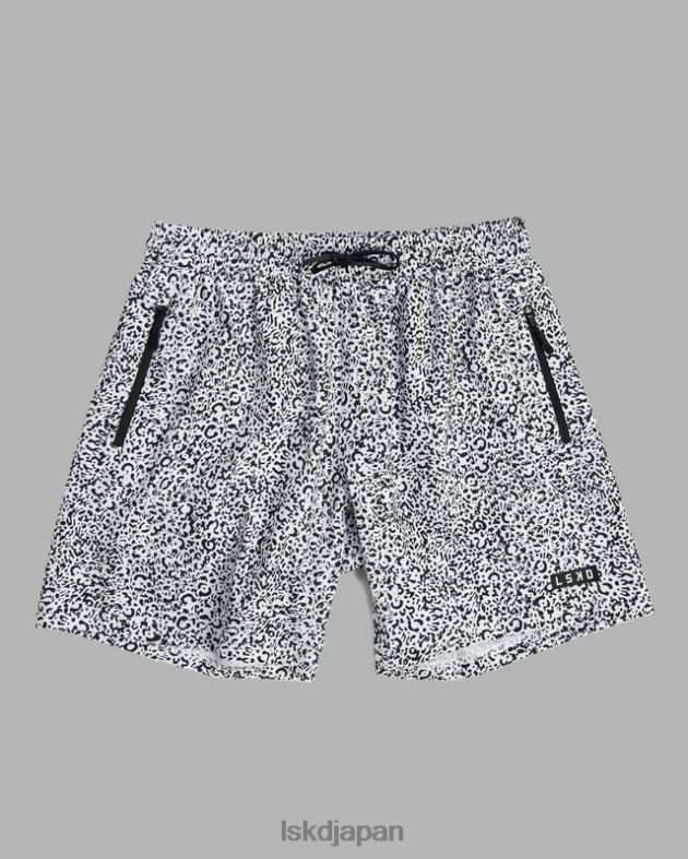 レップ 7 インチ パフォーマンス ショート - スポッティ ホワイト ブラック LSKD 男性 衣服 082HP1061