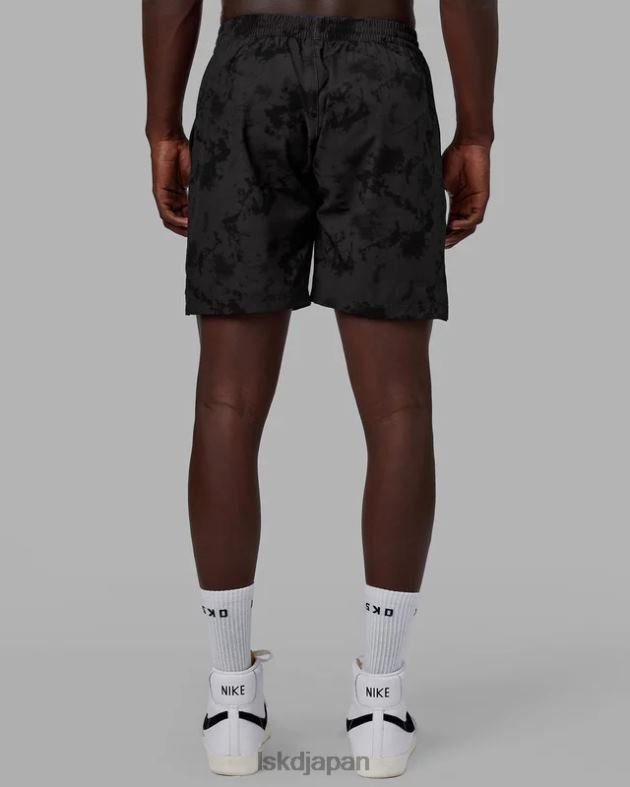 インテンシティ 7 インチ パフォーマンス ショート - ブラック タイダイ LSKD 男性 衣服 082HP1069