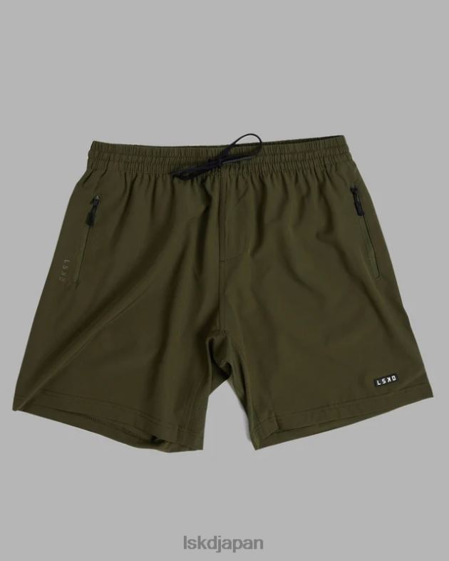 レップ 7 インチ パフォーマンス ショート - オリーブ LSKD 男性 衣服 082HP1083