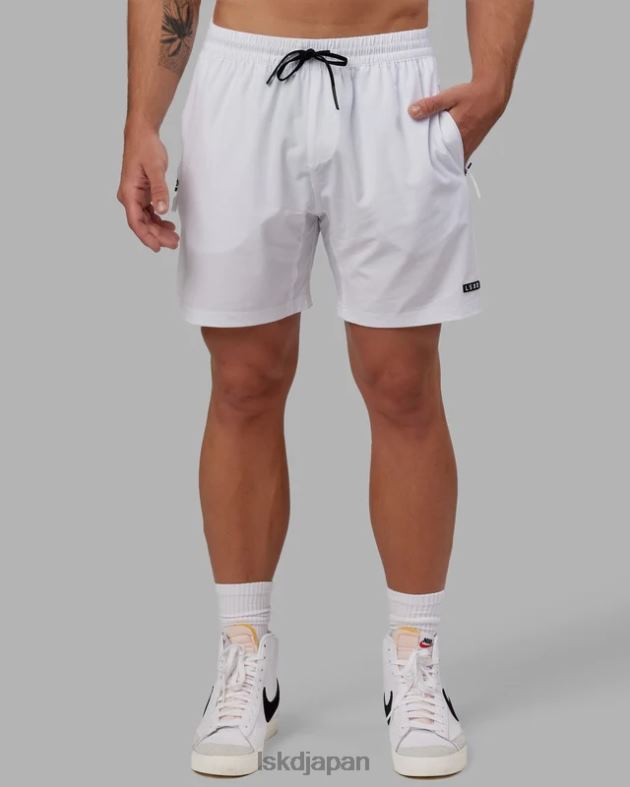 レップ 7 インチ パフォーマンス ショート - ホワイト LSKD 男性 衣服 082HP1093