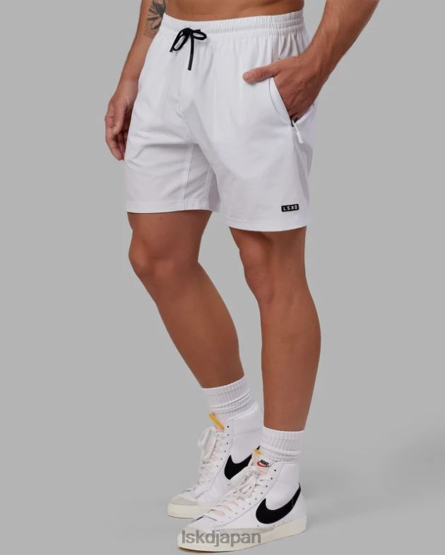 レップ 7 インチ パフォーマンス ショート - ホワイト LSKD 男性 衣服 082HP1093