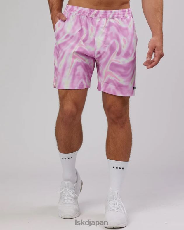 インテンシティ 7 インチ パフォーマンス リップストップ ショート - ユーフォリア ピンク LSKD 男性 衣服 082HP1122