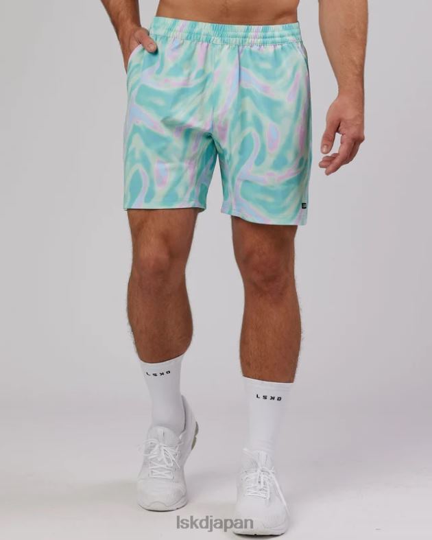 インテンシティ 7 インチ パフォーマンス リップストップ ショート - ユーフォリア ティール LSKD 男性 衣服 082HP1123