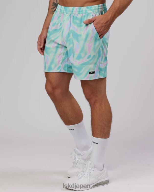 インテンシティ 7 インチ パフォーマンス リップストップ ショート - ユーフォリア ティール LSKD 男性 衣服 082HP1123