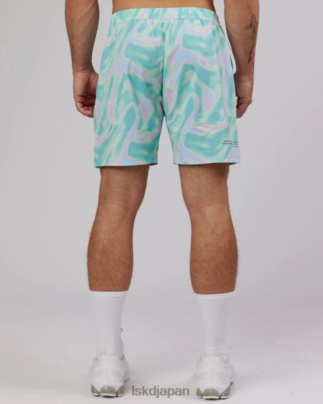インテンシティ 7 インチ パフォーマンス リップストップ ショート - ユーフォリア ティール LSKD 男性 衣服 082HP1123