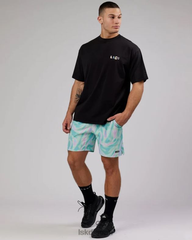 インテンシティ 7 インチ パフォーマンス リップストップ ショート - ユーフォリア ティール LSKD 男性 衣服 082HP1123