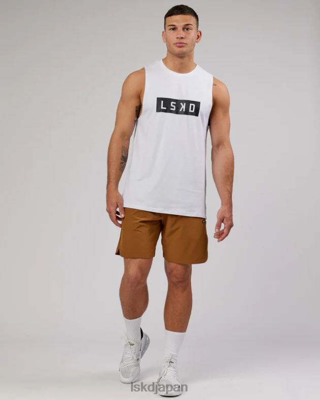 コンペティション 8 インチ パフォーマンス ショート - キャメル LSKD 男性 衣服 082HP1087