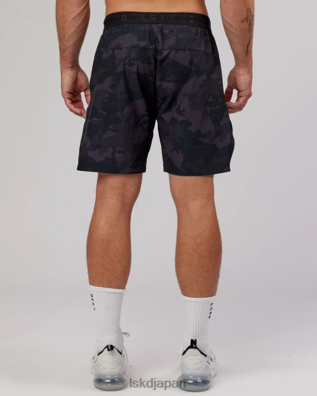 コンペティション 8 インチ パフォーマンス ショート - ブラック カモフラージュ LSKD 男性 衣服 082HP1112