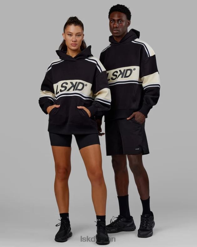 A-チーム パーカー オーバーサイズ - ブラックボーン LSKD ユニセックス 衣服 082HP388