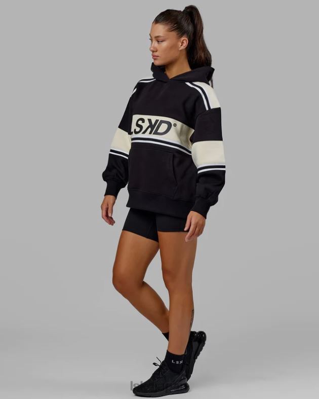 A-チーム パーカー オーバーサイズ - ブラックボーン LSKD ユニセックス 衣服 082HP388