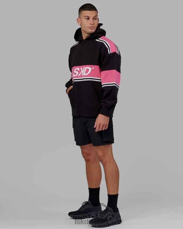 A-チーム パーカー オーバーサイズ - ブラックフラミンゴ LSKD ユニセックス 衣服 082HP459