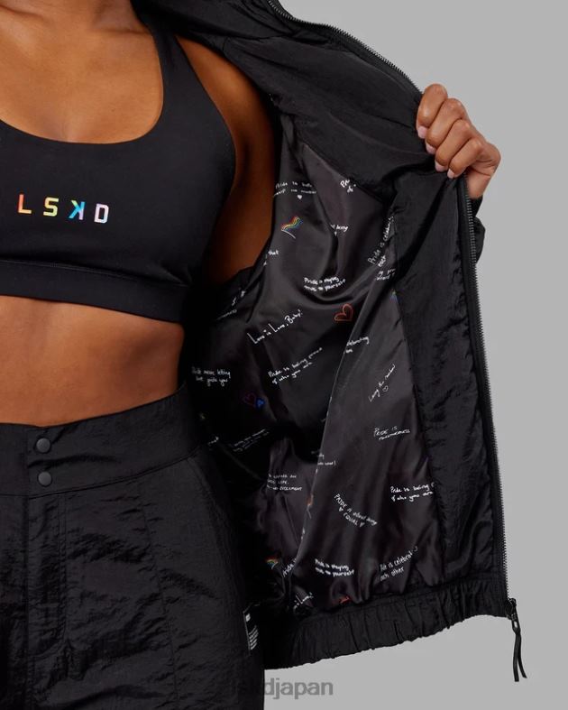 Amplify ボンバー ジャケット - ブラック LSKD ユニセックス 衣服 082HP494