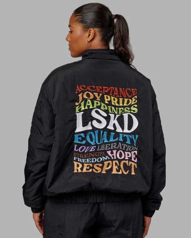 Amplify ボンバー ジャケット - ブラック LSKD ユニセックス 衣服 082HP494